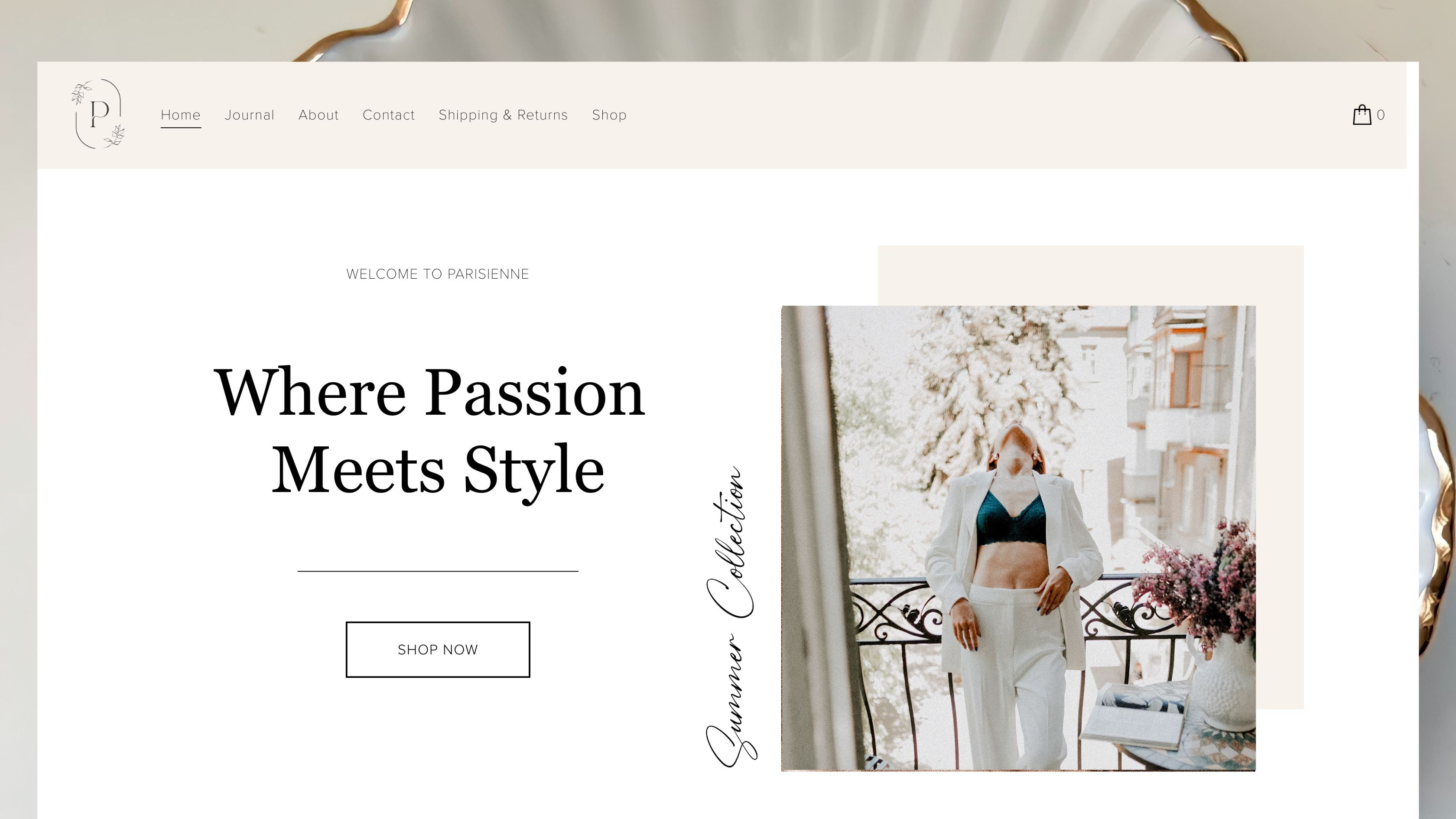 Squarespace Website Template branding e commerce website feminine website squarespace web design website template
