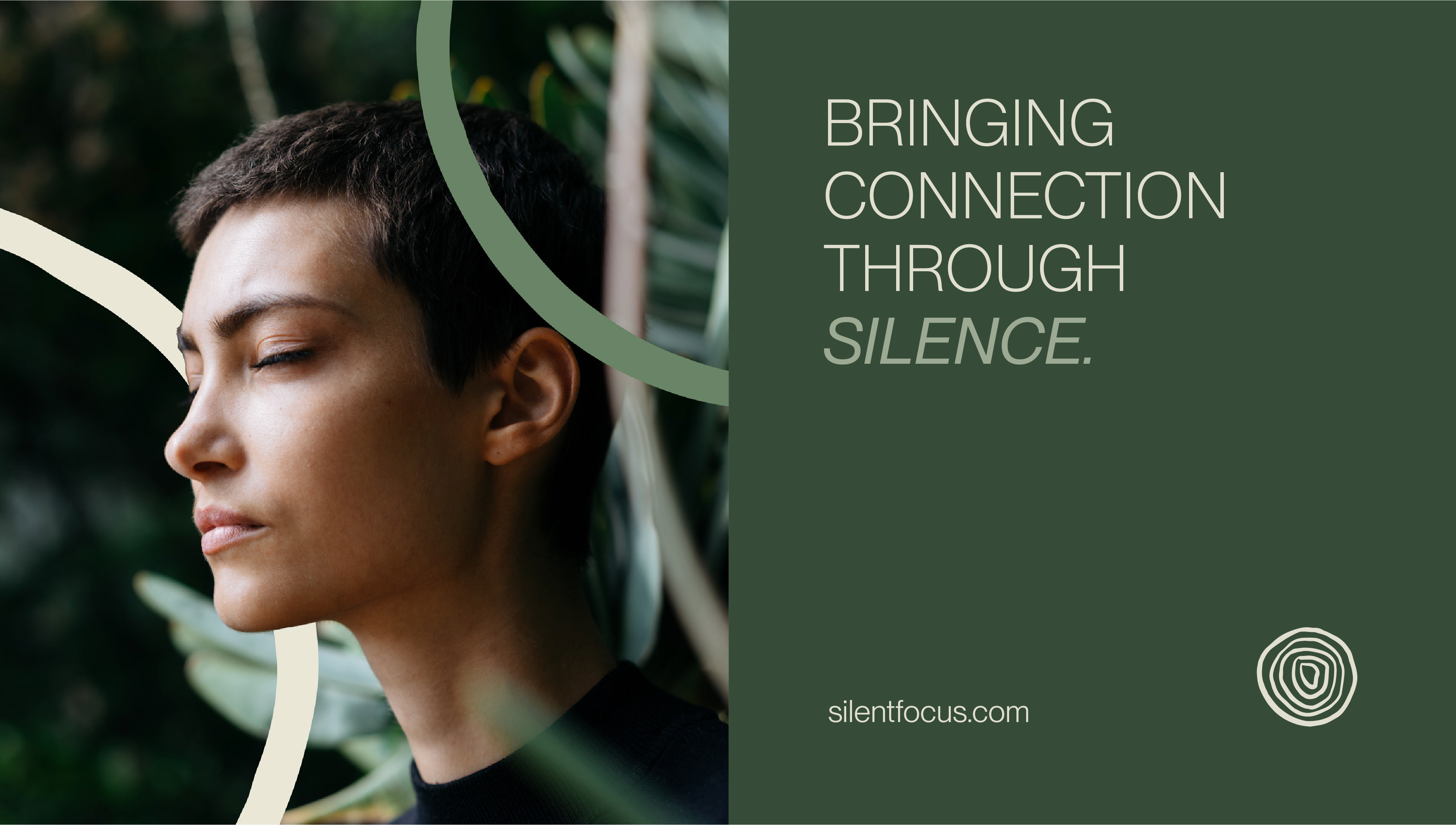 Silent Focus brand strategy branding diseño web graphic design logo retreat web design yoga