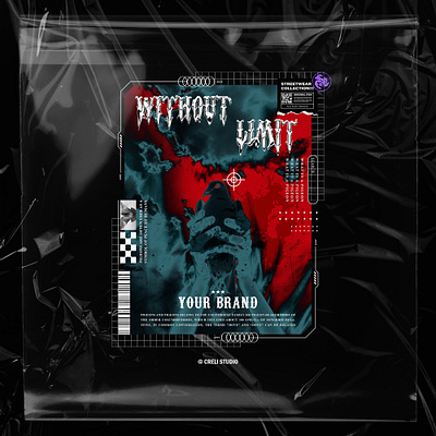 Streetwear Design - Without Limit artwork