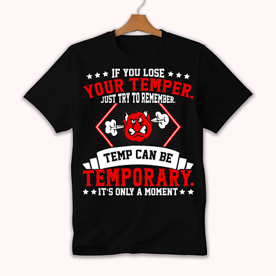 Temper t-shirt design best t shirt design buk shirtdesign custom t shirt tempert shirtdesign temporary trendy t shirt design tshirtdesign typography