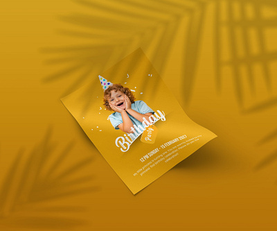 Birthday Flyer or Template birthaday birthady flyer flyer happy birthday happy kids invitation invitation flyer kids kids birthday party party flyer template