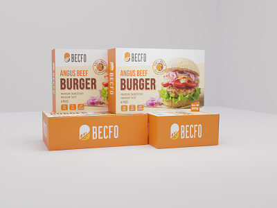 Burger Packaging | Box Packaging | Packaging Design 100 beef burger angus burger beef burger box box packaging burger fast food packaging design flat food food packaging graphic design label design minimal package packaging design packet product design
