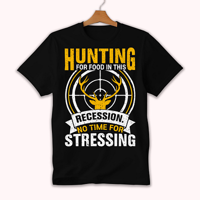 HUNTING T-SHIRT DESIGN best t shirt design custom t shirt hunting t shirt design trendy t shirt design tshirtdesign typography