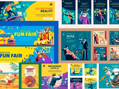 Handdrawn Flat Vector Illustration8 illustration