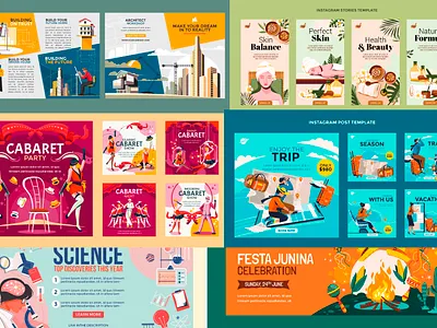 Handdrawn Flat Vector Illustration9 illustration