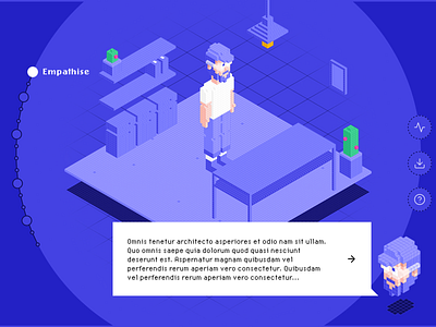 Product Design Process Game branding character game isometric ui ux