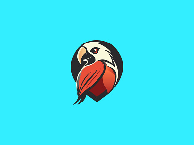 Eagle/Parrot? brand design eagle eagleparrot logo logodesign logotype minimalist parrot