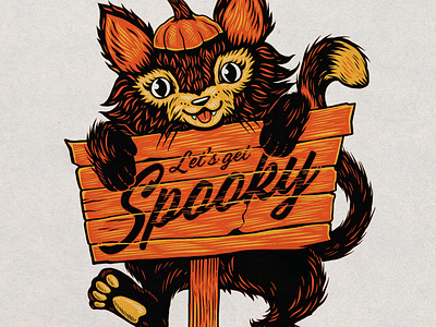 WEENZINE 10 cat cute drawing halloween illustration pumpkin spooky spooky art zine