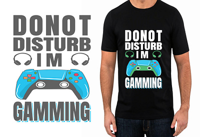 gaming t-shirt design gamign gaming t shirt design graphic design illustration t shirt t shirt design ty typography vector