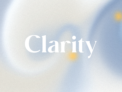 Clarity Background design ui design visual