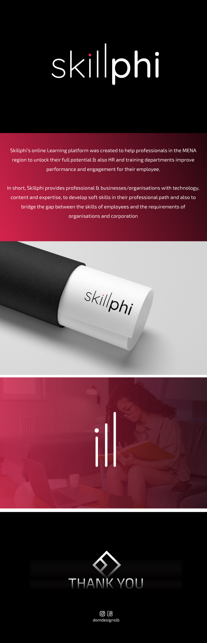 Skillphi branding courses logo online skills ui