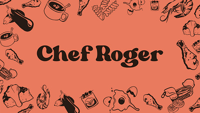 Chef Roger branding design graphic design illustration logo design procreate