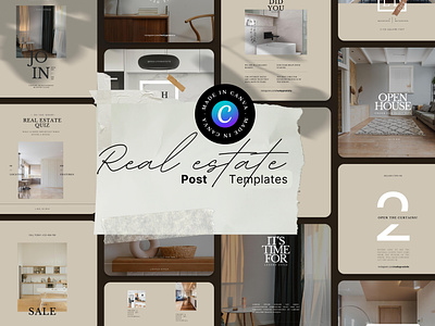 Real Estate Instagram post graphic design