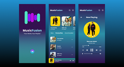 Music App ui