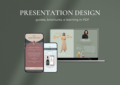 PRESENTATION DESIGN brochure design course presentation presentation design