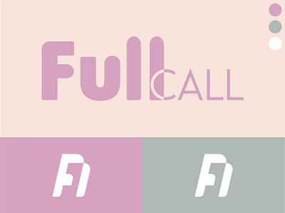 Full Call , Branding logo 3d animation branding branding logo company logo design full logo graphic design illustration logo logo maker motion graphics ui vector