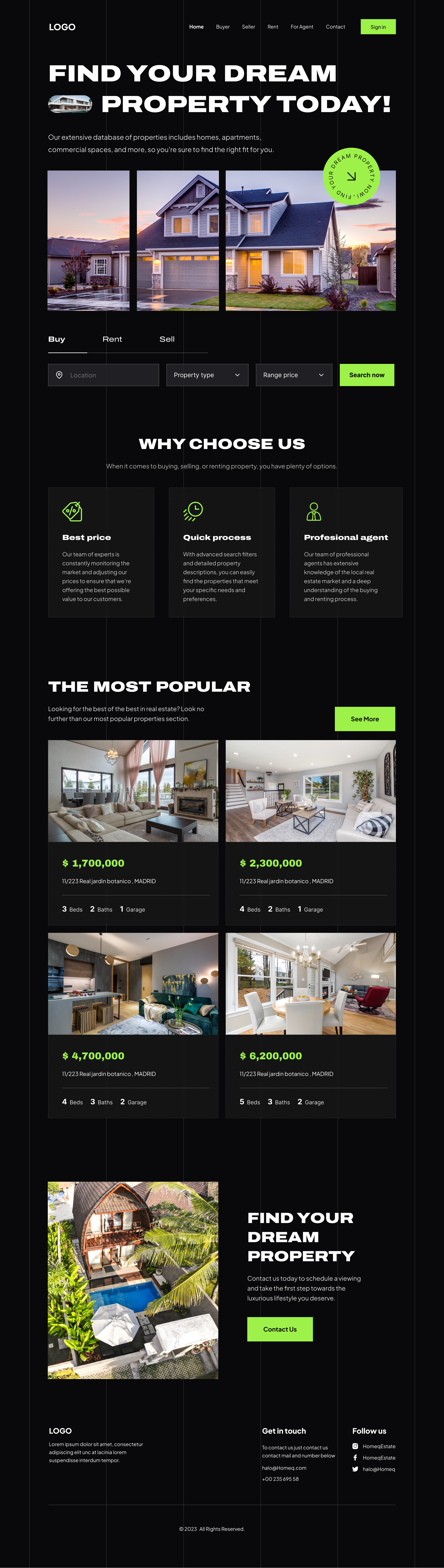 Example of High Quality Landing Page Designs 