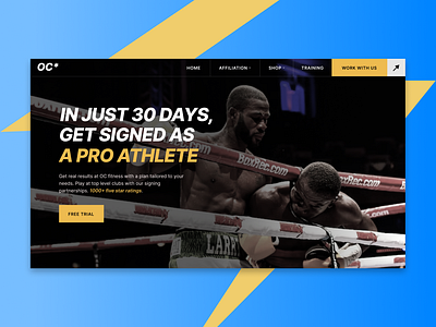 Fitness Website business fitness fitness website high converting sports web design website