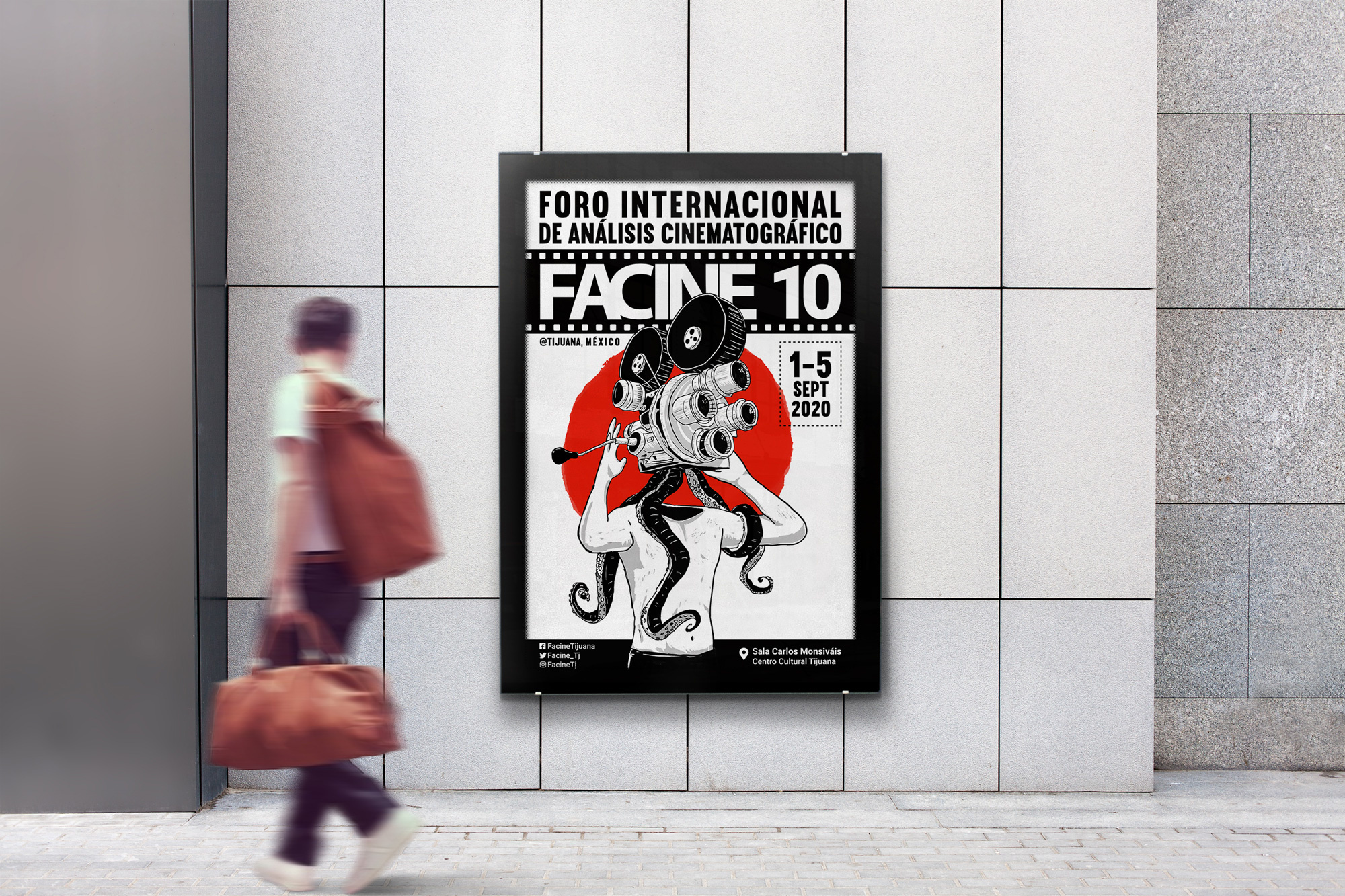 FACINE 10 brand event cinema illustration