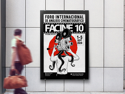 FACINE 10 brand event cinema illustration