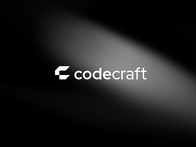 codecraft® black white branding logo monochrome tech tech branding technology