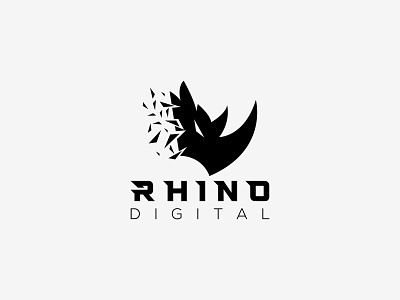 Rhino Logo angry rhino logo animal logo app big horn logo black rhino branding design game horns logo illustration logo rhino rhino horn rhino logo rhinos rhinos logo strong tawana logo white rhino white rhino logo