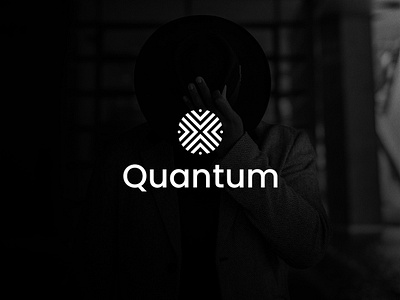 Quantum. Men's clothing brand abstract abstractlogo branding clotheslogo design graphic design identi logo logodesign logodesigner logofolio logotype minimalism