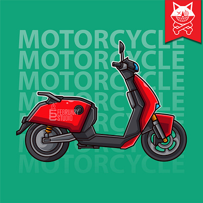VEHICLE CONCEPT 3 art cartoon graphic design motor motorbike motorcycle vector vehicle