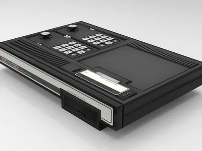 ColecoVision 3D Modelling 3d 3dmodel 3dsmax colecovision console old render retro videogame view