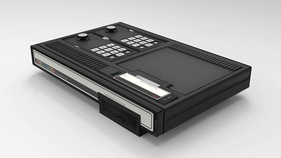 ColecoVision 3D Modelling 3d 3dmodel 3dsmax colecovision console old render retro videogame view