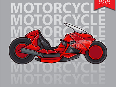 VEHICLE CONCEPT 14 3d animation anime branding cartoon graphic design logo mascot motion graphics motor motorbike motorcycle ui vector