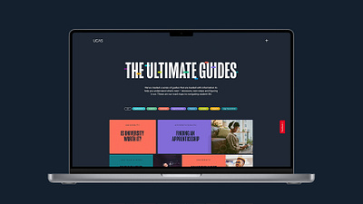 UCAS Ultimate Guides branding guide illustration storytelling