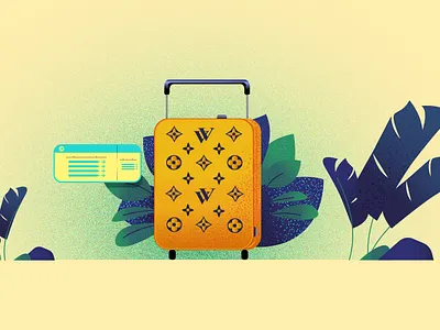Чемодан graphic design