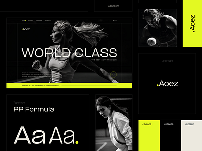 Acez Brand Concept branding graphic design logo ui ux web design