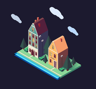 Изометрия graphic design