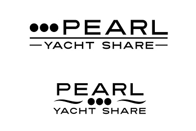 Yacht Logo For Pearl Yacht Share Brand boat logo branding design graphic design illustration logo modern yacht logo typography vector yacht yacht logo