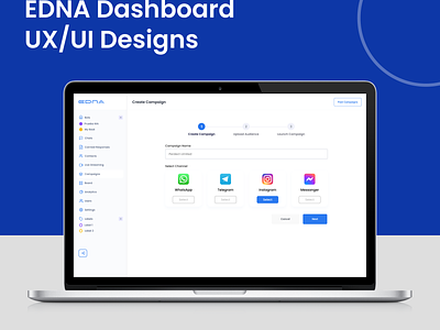 UserWise Campaign Dashboard UI Design app dashboard design design ui ux