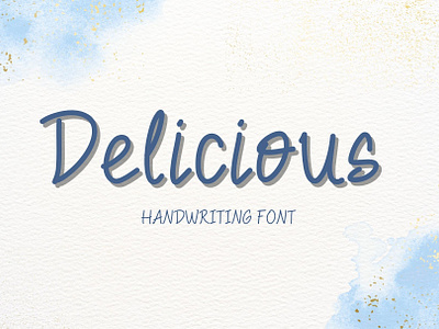 Delicious Simple Font>>https://creativemarket.com/Ruddean2109 craft font design display font font font design graphic design handwriting sans sarif simple font typography