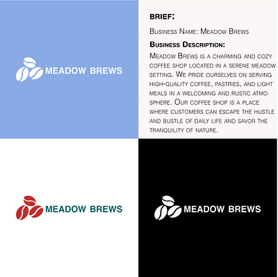 Meadow Brews Icon logo Design icon design logo design