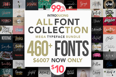 All Fonts Collection - Mega Typeface Bundle book covers font font bundle fonts halloween magazine