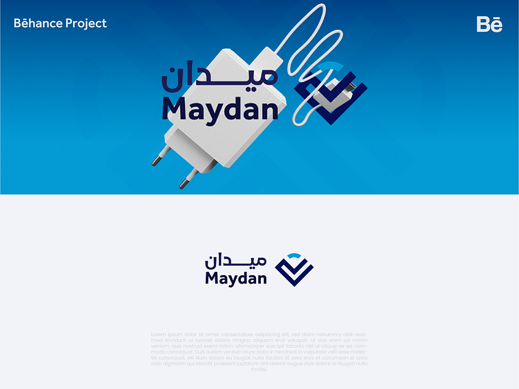MAYDAN logo and branding design Behance Project by Hassan Amharrar on