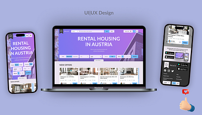 Rental Housing-Apartments design ui ux