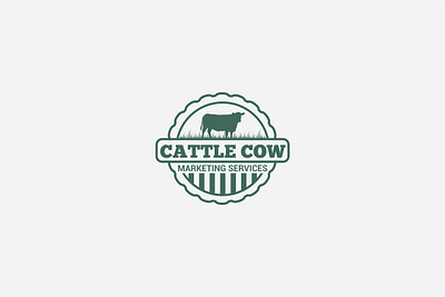 CATTLE COW LOGO branding design logo