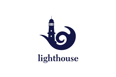 Lighthouse branding design logo