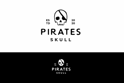 Pirates Emblem branding design logo