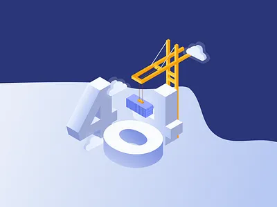 404 Page Design For Logistics 404 figma illustration logistics ui website