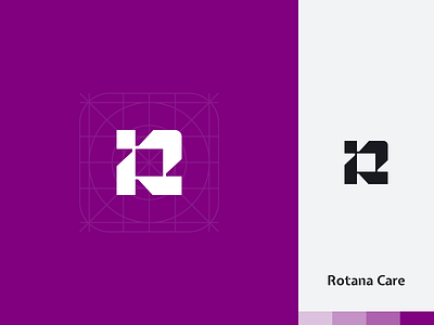 Rotana Care - Logo app branding care design graphic design illustration logo love ui