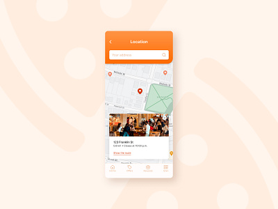 Design a map view daily ui design ui ux webdesign