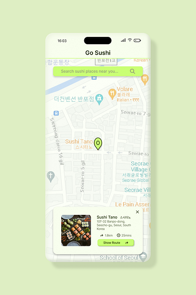 Map view UI design by Adiba Noor on Dribbble