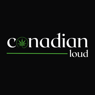 Logo Design For Brand Canadian Loud branding design graphic design illustration sativa logo typography vector weedlogo